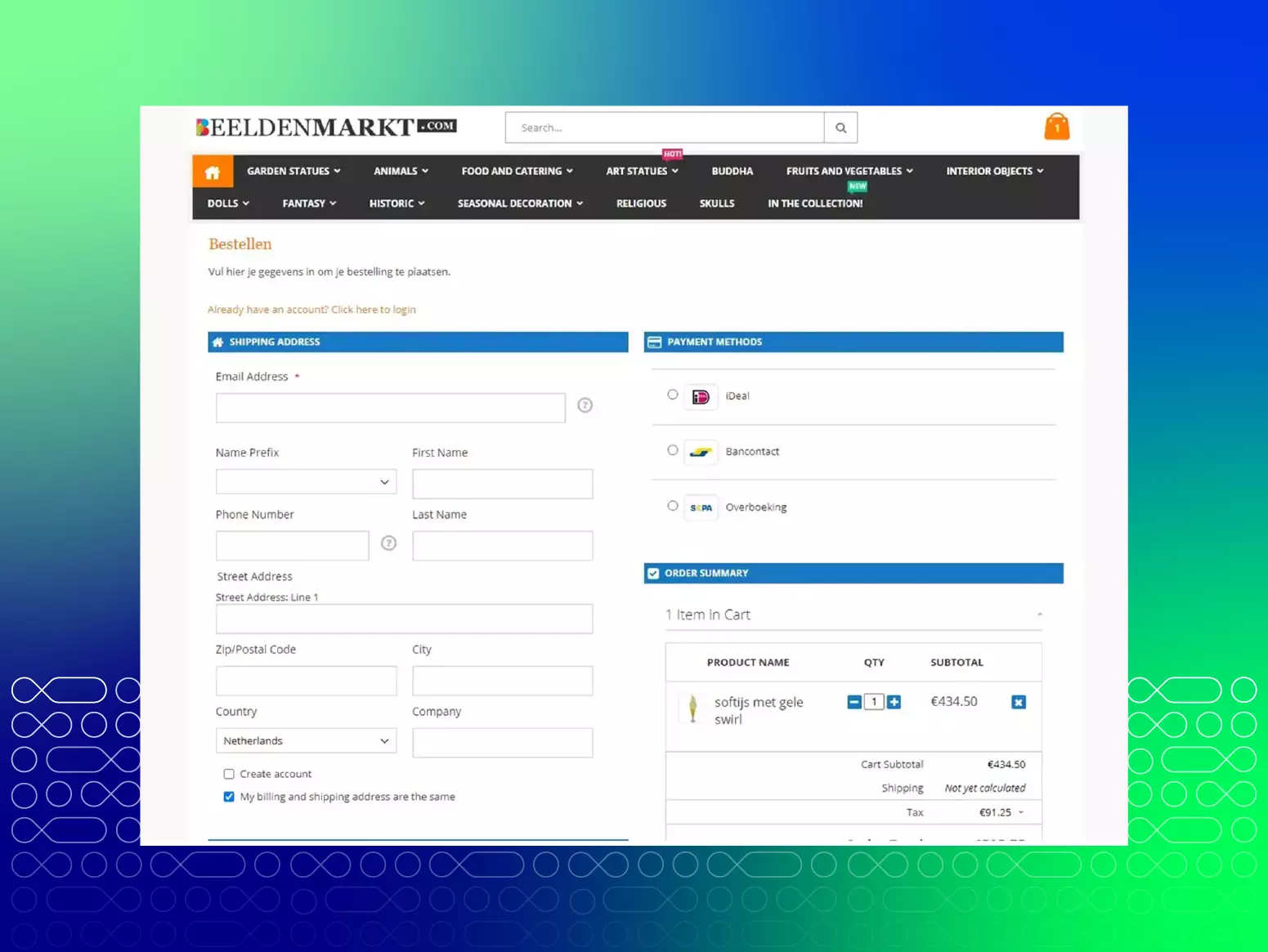 Magento 2 one step checkout extension on Accessories stores